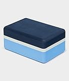 Manduka Uphold Yoga Block Eva-Schaum Surf – Rechteckig – 23 x 15 x 10 cm