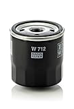 Original MANN-FILTER Ölfilter W 712 – Entlüftungs- & Hydraulikfilter – Für PKW und Nutzfahrzeuge
