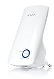 TP-Link TL-WA850RE(DE) WLAN Repeater (300 Mbit/s, App Steuerung, 1 Port, WPS, LED abschaltbar, Deutschsprachige Version, kompatibel mit allen WLAN Geräten)