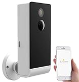 VisorTech Überwachungscamera: Full-HD-IP-Überwachungskamera mit Smarter Nachtsicht, WLAN, App, IP54 (Kabellose Überwachungskamera)