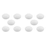 Hansi Home Xpert Türpuffer Bummsinchen 10 er Pack, Durchmesser 40 mm, 10 Stück, weiß, X502201-4