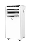 SUNTEC Mobiles lokales Klimagerät Comfort 7.0 Eco R290 | Klimaanlage für Räume bis 25 qm | Abluftschlauch | Kühler und Entfeuchter mit ökologischem Kühlmittel | 7.000 BTU/h | Für Wohnung und Büro