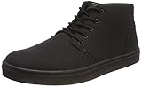 Urban Classics Herren Hibi Mid Shoe Sneaker, Mehrfarbig (Black/Black), 45 EU