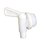 Megaprom 3/4' Auslaufhahn für Wasserkanister, Ersatzhahn, Auslaufventil, Wasserhahn für Wasserbehälter, Wassertanks und Regentonne