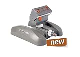 Bradas WL-Z17 Rasensprenger 366 qm, Regner, Sprinkler, Bewässerung, Impulsregner, grau, 10 x 10 x 6 cm