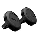 Mpow Handyhalterung Auto Magnet(2 Stücke)Lüftung KFZ Smartphone Halterung Magnet Handy Halterung Auto Magnet Lüftung Handyhalter fürs Auto für iPhone11 pro/XS/XR/X/8/7/6, Galaxy S10/S9/J5/A7,LG,usw