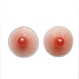 Selbstklebende Silikon Instant Lift Up Tape Wiederverwendbare Nipple Cover Bra Pad Unsichtbare Brust für Partykleid,6.5cm*2.5cm