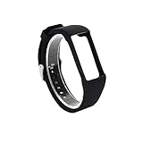 WEINISITE Armband für Polar A360, Soft Silikon Ersatzarmband für Polar A360 Smart Watch (Schwarz)
