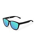 HAWKERS Unisex-Erwachsene Polarized Carbon Black · Emerald One Sonnenbrille, Blau (Azul), 50.0