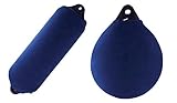 wellenshop 2 Stück Ocean Fender Schutzhülle Cover für Langfender U4 / H4Serie für Bootsfender Bezug Fender Fenderhülle Fenderschutz Fenderüberzug Fenderabdeckung Fendercover Schutz Überzug Stoff