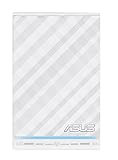 Asus RP-N53 N600 White Diamond Dual-Band WLAN Repeater (802.11 a/b/g/n, WLAN Reichweitenverlängerung, Power-Schalter, Audiofunktion, Nachtlicht, Ultra-Kompaktgehäuse)