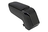r. V00634 Rati Armster2 Armlehne, Mittelarmlehne mit Staufach I passgenau zum Mittelkonsole I passend für FIAT 500L / LIVING/TREKKING 2012-2017 [black] w pocket