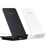 CHOETECH Wireless Charger Stand 2Pack,Qi Induktive Ladestation,Kabelloses Ladegerät, 10W für Galaxy Note 20/10/9/S20/S10/S9, 7,5W für iPhone 12/12 Pro/SE2020/11/11 Pro Max/XS MAX/XR und 5W für Huawei