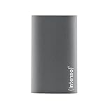 Intenso Premium Portable 256GB Externe SSD Festplatte (USB 3.0. Aluminium) anthrazit