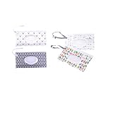 FADACAI Feuchttücherbeutel für Babys, wiederverwendbar, nachfüllbar, tragbar, 4 Stück