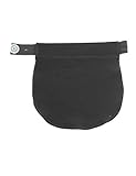 yeset Damen Taillenband Umstand Hosenerweiterung Hose-Rock-Erweiterung Bauch-Band-Gummi schwarz One Size