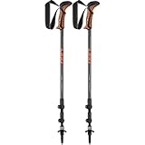 LEKI Khumbu Lite AS Wanderstöcke, Grey/orange