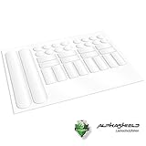 Finest Folia 34 Teiliges Fahrrad Rahmen Schutzfolie Folie Aufkleber Schutz MTB BMX Kette Lackschutzfolie K098 K100 (Transparent)