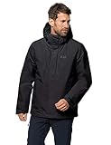 Jack Wolfskin Herren GOTLAND 3IN1 M wasserdichte Doppeljacke, Black, S