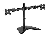equip 650118 27 'Freestanding Black Flat Panel Desk Mount – Flat Panel Desk Mounts (16 kg, 33 cm (13'), 68.6 cm (27), Computer Monitor, 75 x 75 mm, 100 x 100 mm)