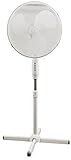 Ett 16 Inch Fan Schwenk Ventilator Standventilator 45 Watt 40 cm Durchmesser 3 Geschwindigkeiten 128 cm hoch, W, 230 V