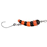 Trout Master Hard Camola 2g - künstliche Bienenmaden - Forellenköder, Farbe:Orange & Black