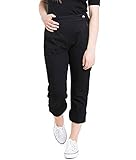Hell Bunny Caprihose Charlie Denim Capris 5473 (UK 8 (XS), Schwarz)