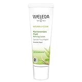 WELEDA Naturally Clear Mattierendes Fluid, Naturkosmetik bei Pickeln & Mitessern, Feuchtigkeitscreme für unreine Haut, Mattierende Creme (1 x 30 ml)