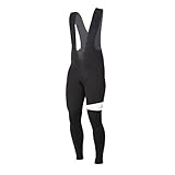 Uglyfrog Radsport Lange Hosen Fahrradhose Lang mit Trägern Pro - Trägerhose Lang - BIB Radhose - Träger Radlerhose - 3D Coolmax gepolstert - Atmungsaktiv - Reflektoren