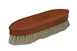 Tonino Luxus Ziegenhaarbürste, Feinpolierbürste aus Birnbaumholz 18,7 x 5,7 cm (Hell)