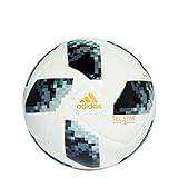 adidas Herren Ball World Cup, White/Black/Silver Metallic, Futsal, CE8144