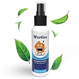 WARTIOX Warzenentferner - Bio Warzenmittel für Kinder und Erwachsene - Warzen entfernen mit ätherischen Ölen und ohne Vereisung, Mittel gegen Warzen, Warzen Entferner, Dornwarzen Entferner, 100ml
