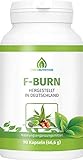 Green Nutrition | F-Burn mit Grüntee-Extrakt | 90 Kapseln - 100% Natürlich