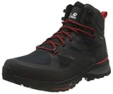 Jack Wolfskin Herren Force Striker Texapore Mid Walking-Schuh, Phantom/Red, 45 EU