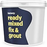 Hemway Fertig gemischter Fix- und Fugenmörtel, 4,5 kg, 2,5 l, Taubengrau