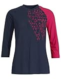 VAUDE Damen Moab LS Shirt III Langarm zum Mountainbiken, eclipse, 36, 414357500360