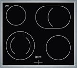 Neff MR 1342 N Kochfeld Elektro / Ceran/Glaskeramik / 58.3 cm / Gesamtanschlußwert 7800 W / schwarz