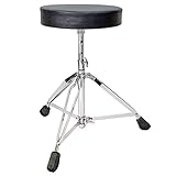 keepdrum KD-SH200 Drumhocker Rundsitz Schlagzeughocker Drum Throne Hocker