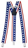 Xeira Hosenträger USA für Herren und Damen mit 3 stabilen Clips