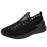 HEETEY Herren Damen Sportschuhe Laufschuhe, Herren Outdoor Mesh Hollow Lässige Sportschuhe Laufen Sie atmungsaktive Schuhe Sneakers Athletisch Running Sneaker