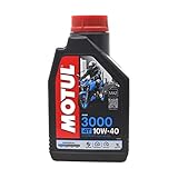 Motul Motoröl 3000 4 Takt 10W40 Motorrad Roller Motor Oil 107672 1L