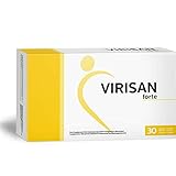 Virisan ® | Tabletten Für Aktive Männer | Starke Formel mit Maca, Zink, Ginseng, L-Arginin, Tribulus Terrestris und Ginkgo Biloba | 30 vegetarische Kapseln