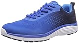 chung shi Herren Schnürhalbschuhe, Duxfree BERLIN,Mittelblau,46 EU
