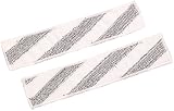 Sichler Haushaltsgeräte Zubehör zu Akku-Fenstersauger: 2er-Set Ersatz-Mikrofaser-Tücher für 3in1-Fenstersauger FS-300 (Fenstersauger mit Mikrofaserbezug)