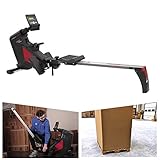 Sportstech RSX500 Rudergerät | Deutsches Qualitätsunternehmen | Wettkampfmodus inkl. Pulsgurt (im Wert von: 39,90) & Tablethalterung | 16 Programme mit Magnetwiderstand |Home Trainer klappbar