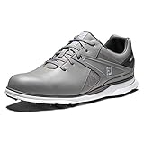 Footjoy Herren PRO SL Golfschuh, Weiß Grau, 45 EU