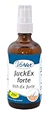 cdVet Naturprodukte VeaVet JuckEx forte 100 ml - Hund, Katze, Pferde - Pflegespray - bei pilz- und keimgefährdeten Hautstellen - Schutz - Regeneration - gestresste + wunde Haut - gesunde Keime -