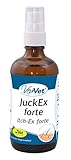 cdVet Naturprodukte VeaVet JuckEx forte 100 ml - Hund, Katze, Pferde - Pflegespray - bei pilz- und keimgefährdeten Hautstellen - Schutz - Regeneration - gestresste + wunde Haut - gesunde Keime -