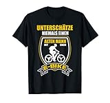 E-Bike Fahrrad Elektrofahrrad Alter Mann Spruch Herren Ebike T-Shirt