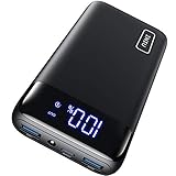 INIU Powerbank, 20W PD3.0 QC4.0 Schnelles Aufladen 20000mAh LED Display Externer Akku, Tri-Outputs USB C Power bank Kompatibel mit iPhone 12 11 Airpords Samsung S20 Huawei Xiaomi Oppo iPad Tablet mehr